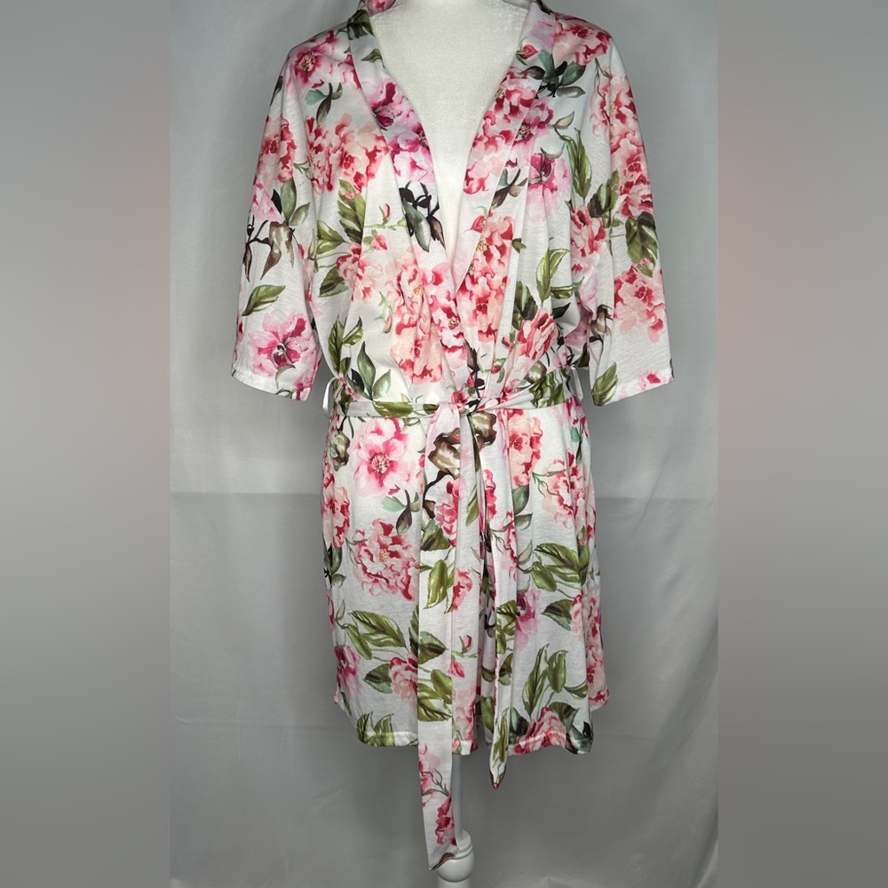 Show‎ Me Your MuMu Garden Of Blooms Floral Brie Robe Cover-up Kimono One Size